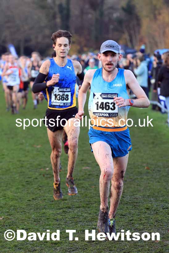 Senior Men and Under-23s, 2023 British Athletics Cross Challenge, Sefton Park, Liverpool. Photo: David T. Hewitson/Sports for All Pics